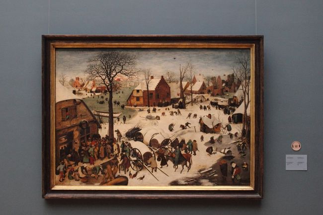 ブリューゲル。<br /><br />ウィーンで見たバベルの塔は最も好きな絵の一つですが、これも構図といい、細かな描写といい、傑作だと思います。