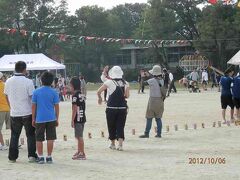 ０９０３．小学校での市民運動会。宝物競争。