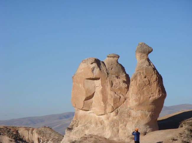 カッパドキアのデブレント渓谷にある『ラクダ岩』です。