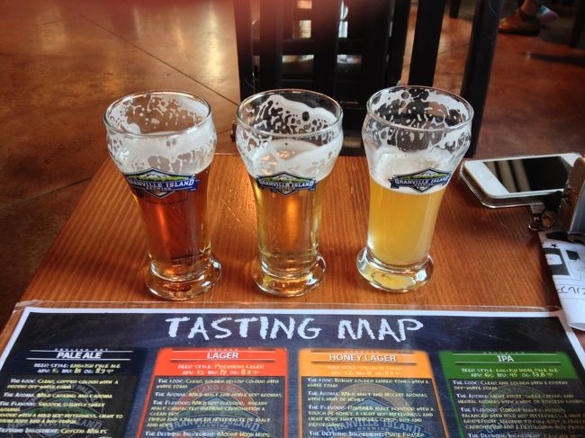 ３種の（何が何かはすっかり忘れましたが）飲み比べ。