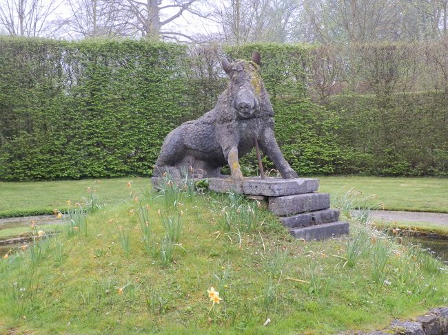 アンヌヴォワ城の庭