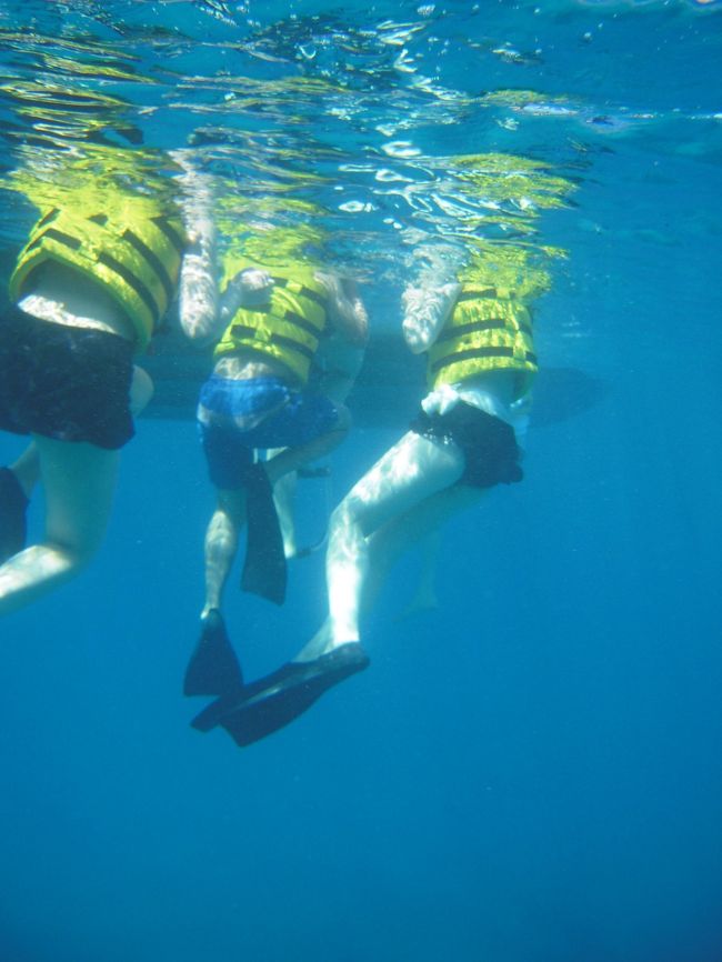 トライが終わると、みんなでボートに戻ります。<br /><br />