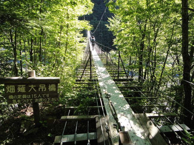 畑薙大吊橋から光岳をめざす 日本百名山を登る86 川根 井川 静岡県 の旅行記 ブログ By ｋくん７７号さん フォートラベル