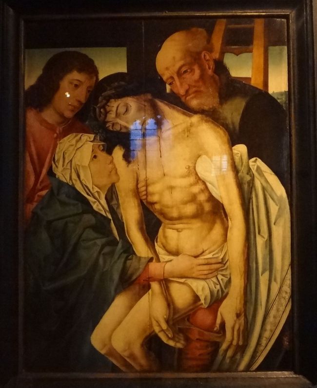 十字架降架　ロヒール・ファン・デル・ウェイデン<br />メムリンクのお師匠筋に当る方。