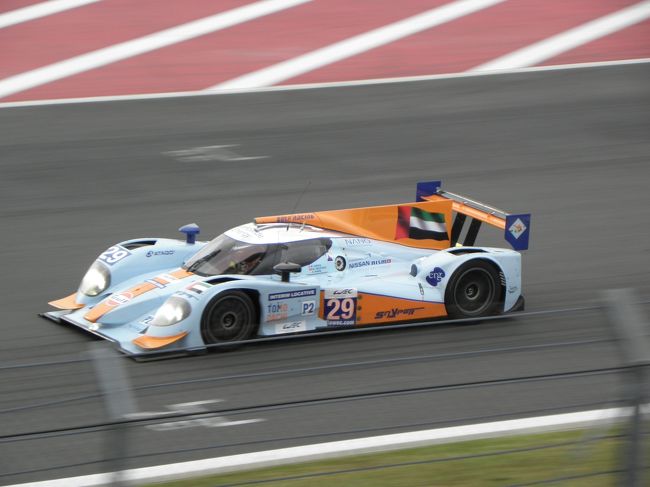 ＬＭＰ２クラスの２９号車。<br />ニッサンエンジン搭載。<br />日本女性（元レースクイーン！？）の井原慶子選手が参戦します。