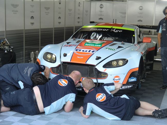 ＬＭＧＴＥプロ・クラスのアストンマーチン。