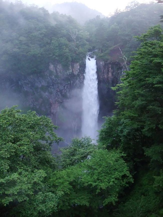 深山の滝　パステル画　奥日光 深山の滝 パステル画 奥日光 奥日光の滝めぐり(湯滝・龍頭の滝・