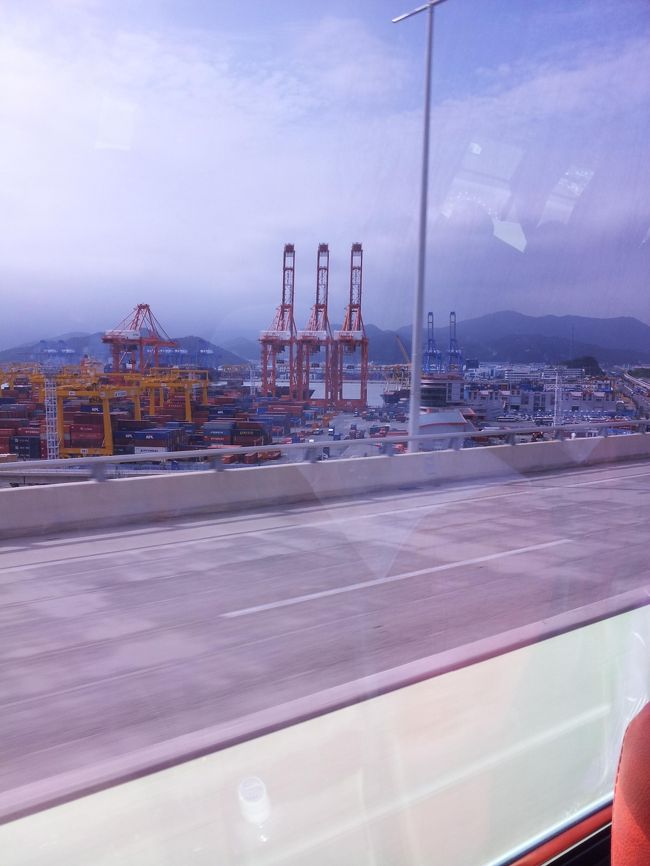 ドライブを満喫して釜山に戻ってきたのでした。