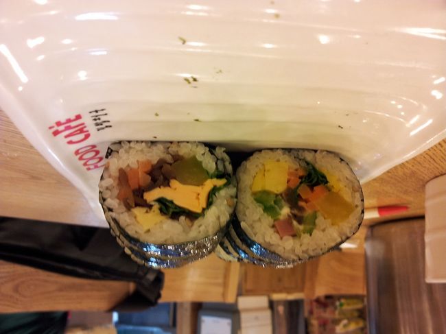 キンパッ。何気に初キンパッでした。