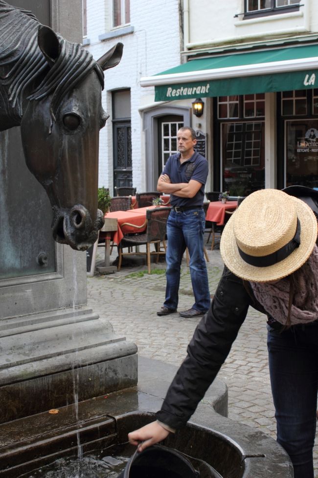 馬の水飲み場です。