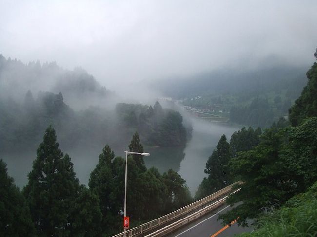 夏とはいえ、雨が降って山間に来たので、違った夏の景色を楽しむことができました。