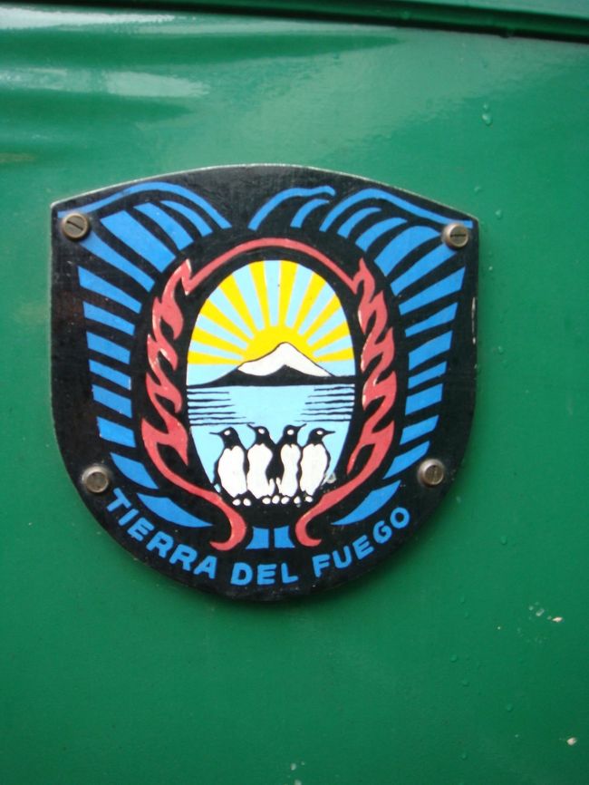 列車のエンブレム。<br /><br />ペンギンかわいい