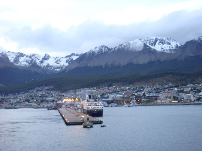 夕刻、ウシュアイア出向。