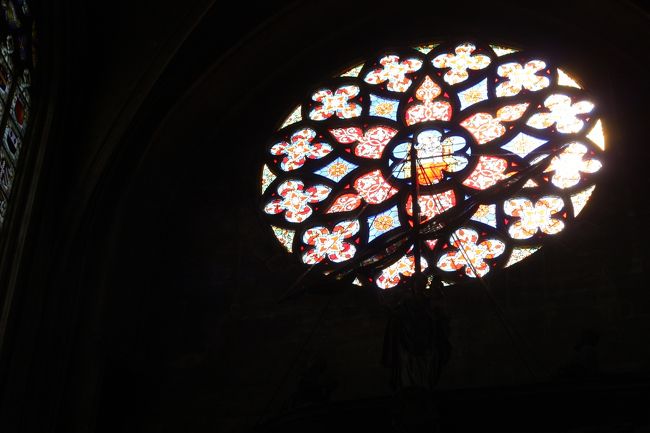 ステンドグラスがきれい！