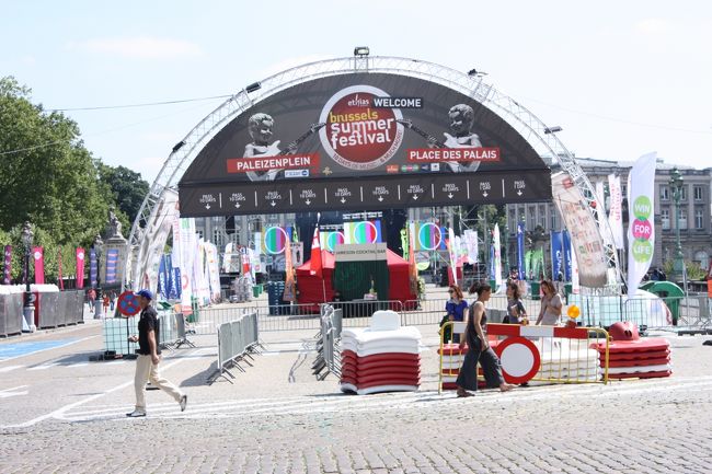 ブリュッセルフェス開催中！楽しそうでいいなあ！