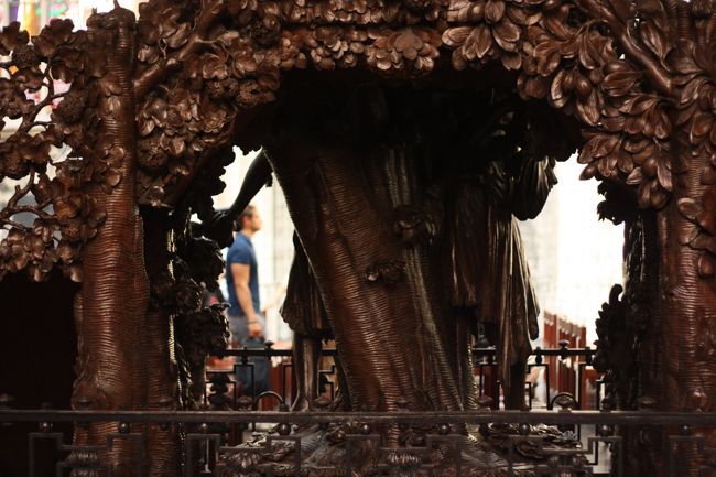 特に木肌がすごいなあって、じーっと見てしまいました。