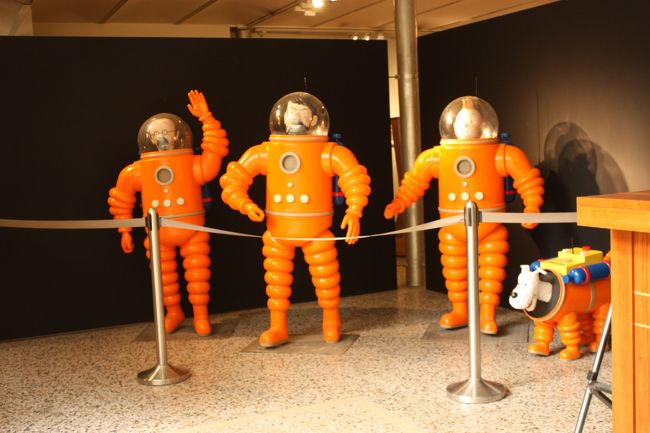 タンタンの宇宙旅行、かな？