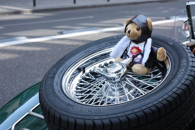 なんとくまさん！かわいい〜(*´ω｀)<br />ヨーロッパってこういうのが風景にうまく溶け込んでいるから、とっても素敵だなあって思います。