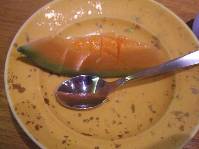 デザートはまたしてもメロン。