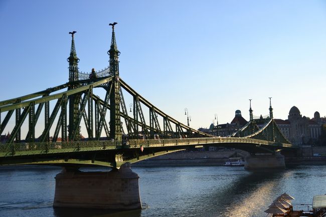 周辺でひと際美しい、自由橋。