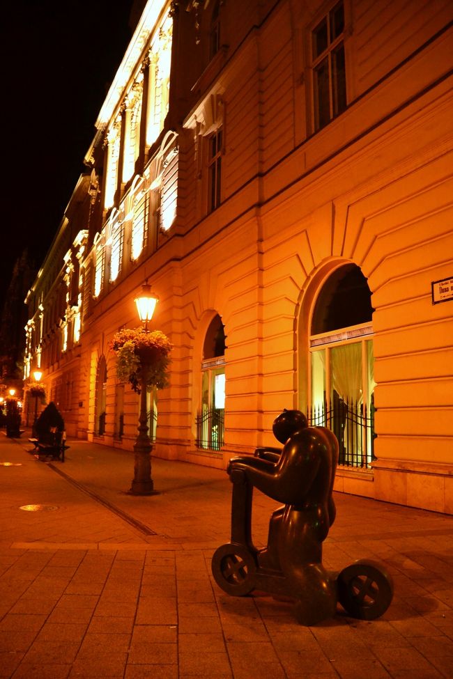 人気のないところは、ちょっぴりさみしいヴァーツィ通り。