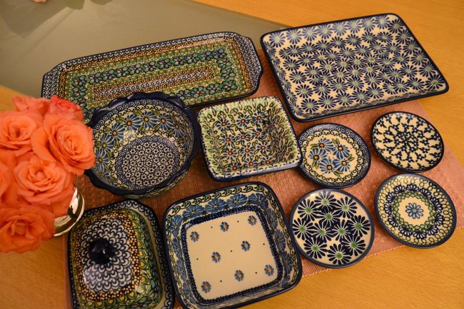 ＊おまけ＊<br /><br />ハンガリーで買った、ポーランド食器たち　笑<br /><br />また我が家に新しいラインナップが。<br /><br />*JY*さん、本当にありがとうございました！