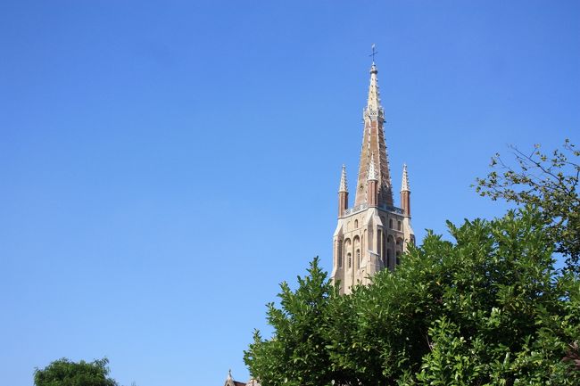 ノートルダム教会のてっぺん。