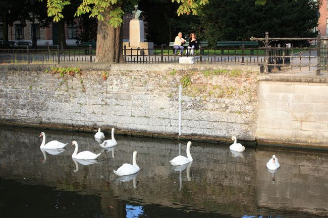 この写真を撮っていると、なんとまたサンタクロースおじさんに再会！