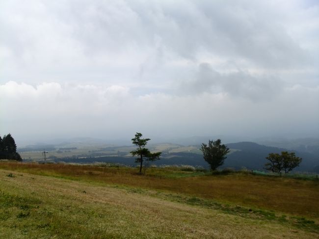 <br /><br />阿蘇くじゅう公園を一望できる<br /><br />絶景ポイントなんですが<br /><br />このお天気では・・・・