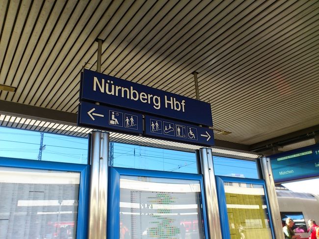 約2時間でニュルンベルク到着です。