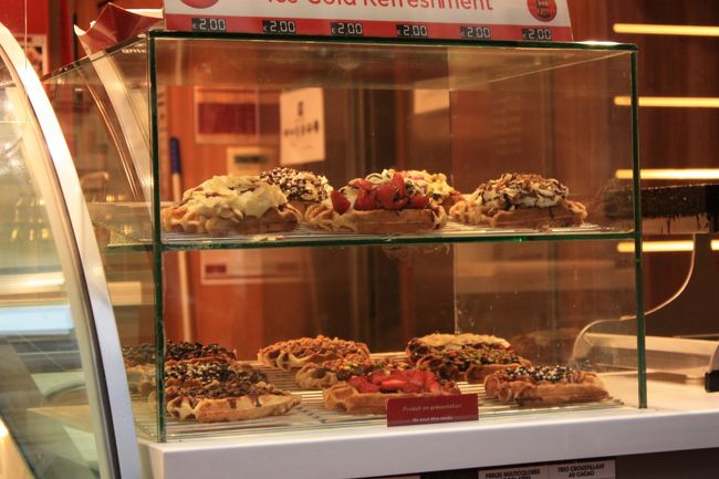 食べればよかった＞＜今回の旅では、歩いてばっかりでなかなかおやつや食を楽しめませんでした。心残り。