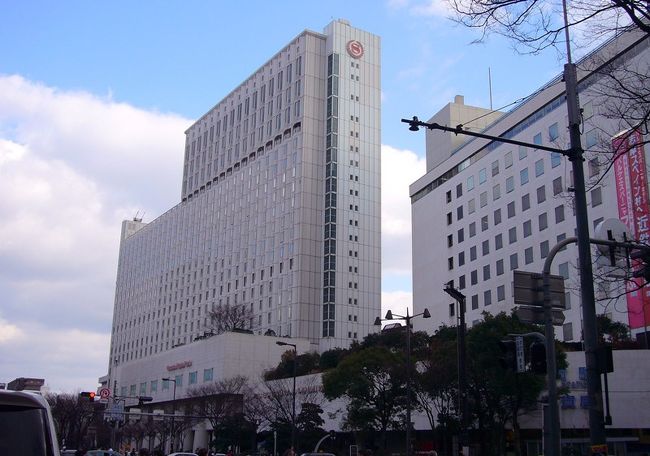 <br />①本日の宿は・・・Sheraton Miyako osaka<br /><br />　近鉄電車・地下鉄と直結してて超便利<br /><br />　<br />