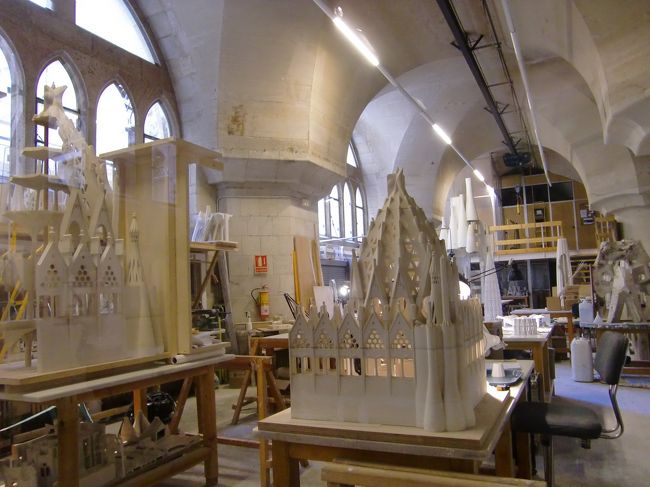 地下にある博物館もひととおり見て、ガウディの凄さを感じっぱなしでした。