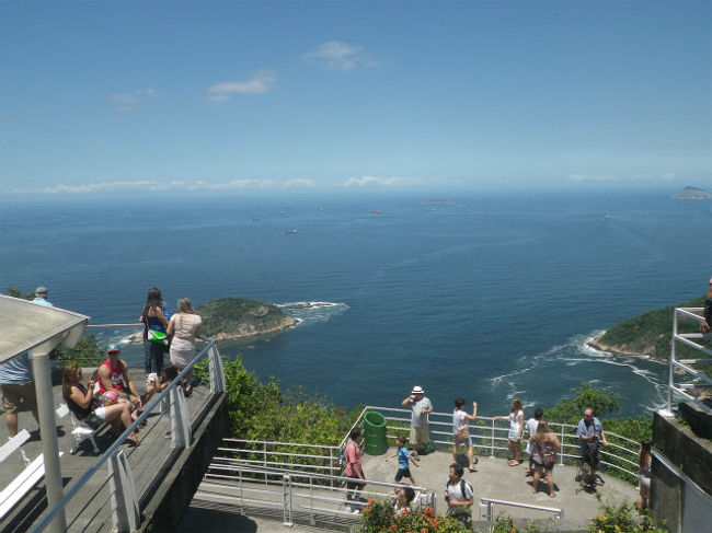 大西洋も見えました。