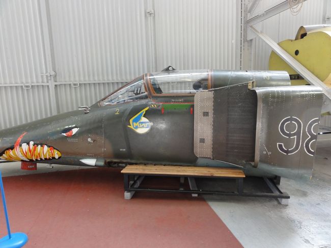 博物館には室内展示場が2つと室外展示場が1つありました。<br />2つめの室内展示場でおもしろいものを見つけました。