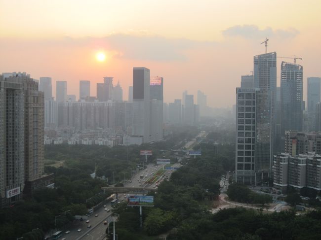 10/23　ホテル<br /><br />ちょうど夕方で、夕陽も綺麗。<br /><br />