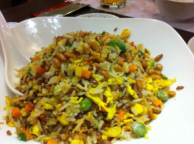 10/24　KKモール<br /><br />翡翠レストラン。<br /><br />チャーハン。美味。