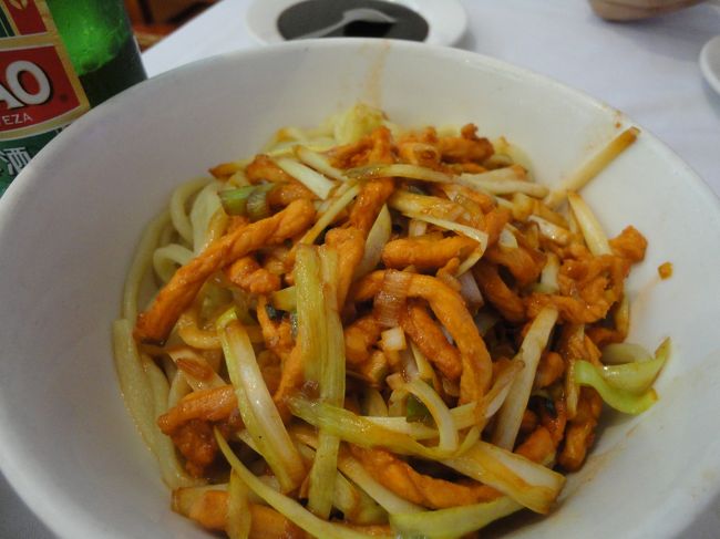 黄にらの焼きそば