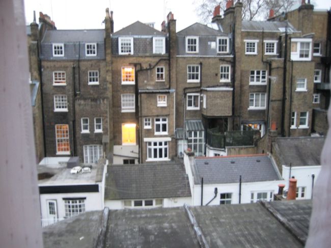 ホテルの部屋からの眺めです