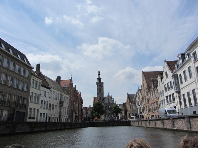 北上した後は、街を南下。