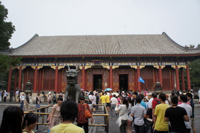 <br />②世界遺産だけに観光客が多い