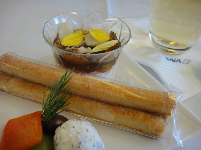 特典ビジネスでパリまで。<br /><br />音楽を聞いたり映画を見たりして過ごす。<br /><br />ちなみに今回のテーマソングはカンナムスタイル。飛行機でも聞けたし、ＣＮＮでも特集してたし、パリの街中で子供も歌っていた！