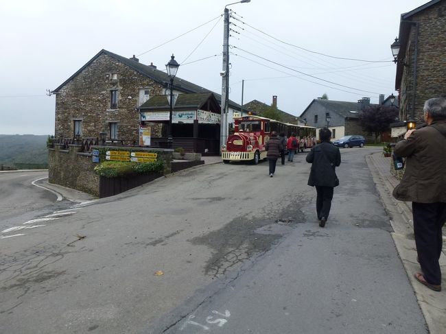 ロシュオーのホテルに戻ってこのミニトレインでホテル敷地内の動物を見ました・・