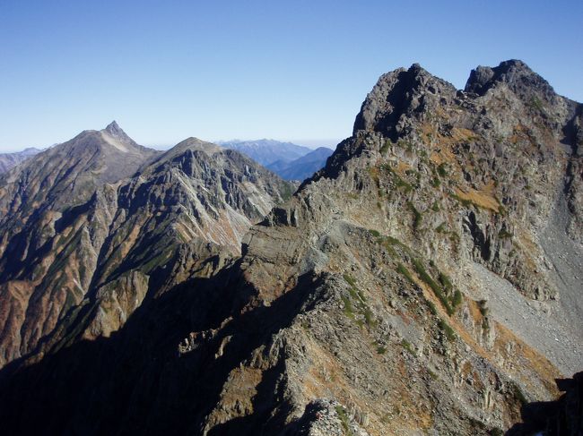 穂高連峰２０１１秋登山記 ６ 北穂高南峰 最低コル 涸沢岳 上高地 長野県 の旅行記 ブログ By アイガーさん フォートラベル