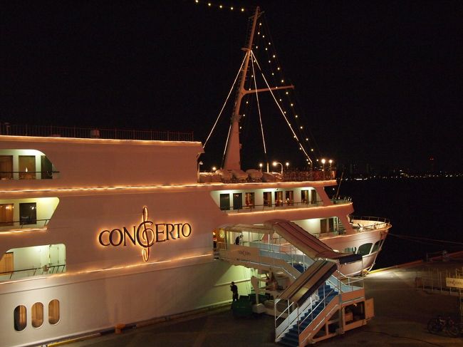 客船の反対側です。