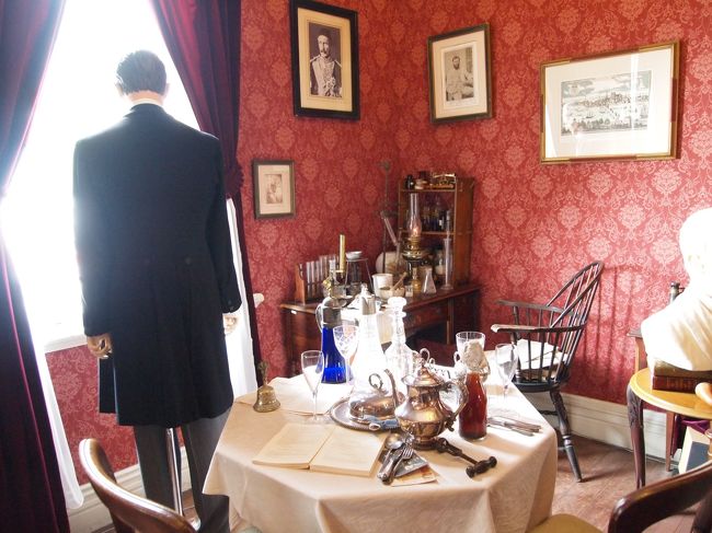 シャーロックホームズの部屋です。