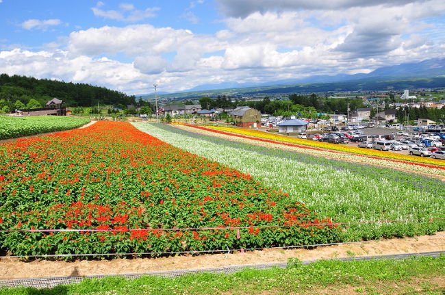 <br />②リフト乗車時より撮影<br /><br />　<br />　ここにクルマを駐車して歩いて<br /><br />　富田ファームに向かいます