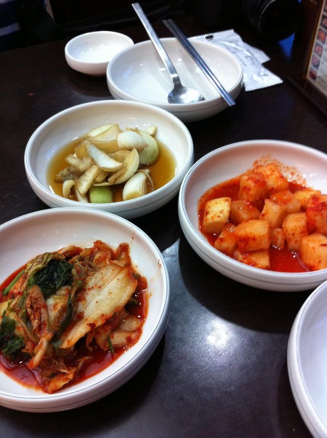 おかずたち。タマネギがおいしかった。