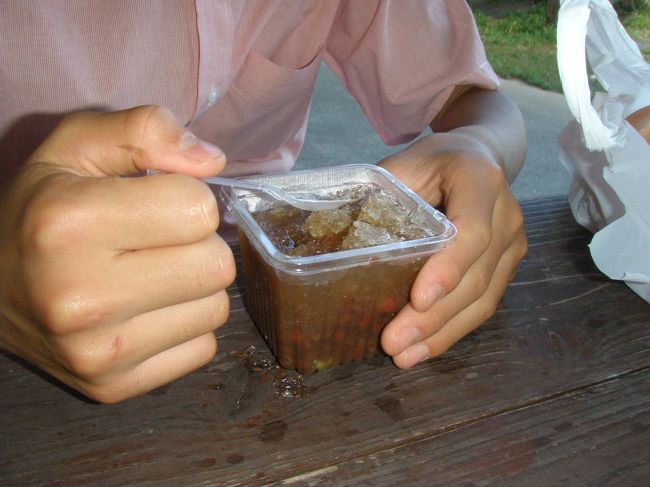 こちらはぜんざい