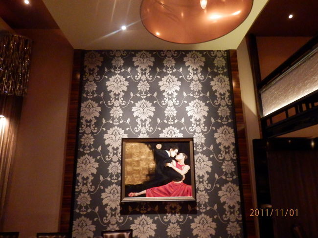 綺麗なレストランでした。